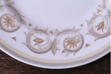 イギリスビンテージ　Susie Cooper(スージークーパー)　VENETIA(ヴェネチア)シリーズ　カップ&ソーサー&プレート2客セット(洋食器)(1)
