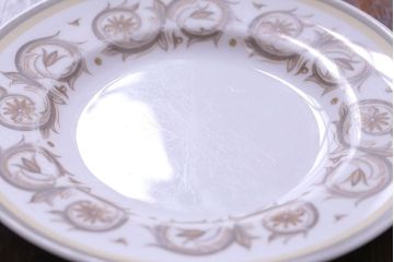 イギリスビンテージ　Susie Cooper(スージークーパー)　VENETIA(ヴェネチア)シリーズ　カップ&ソーサー&プレート2客セット(洋食器)(1)