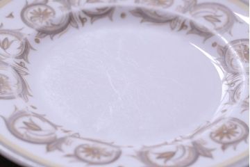 イギリスビンテージ　Susie Cooper(スージークーパー)　VENETIA(ヴェネチア)シリーズ　カップ&ソーサー&プレート2客セット(洋食器)(2)