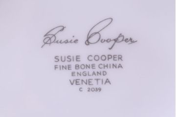 イギリスビンテージ　Susie Cooper(スージークーパー)　VENETIA(ヴェネチア)シリーズ　ポット(洋食器)