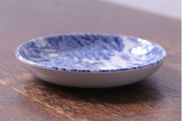 イギリス製　UNICORN　お城のデザインがスタイリッシュな小皿(豆皿、プレート)