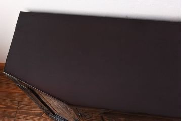 中古美品　欅産業　特注品!ハイセンスな木地呂漆塗りサイドボード(仙台箪笥、収納棚)(定価約70万円)