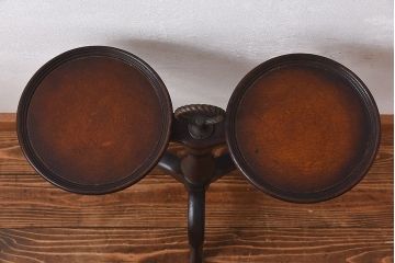 アンティーク雑貨　アンティーク　Brandt Furniture of Character　クラシカルな木製プラントスタンド(花台)