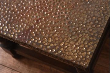 ヴィンテージ家具　スペイン　ビンテージ　個性的なネストテーブル(サイドテーブル、コーヒーテーブル)