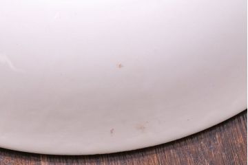 イギリス製　English Ironstone　ユニークなプレート(ステーキ皿)(1)