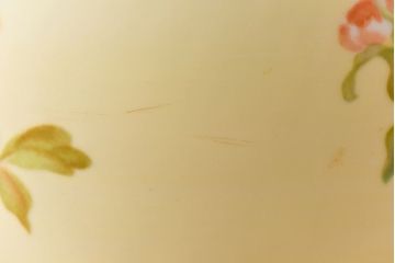 アンティーク雑貨　ノリタケ・則武(日陶)　昭和初期　鮮やかな牡丹が美しい火鉢(鉢カバー)(1)