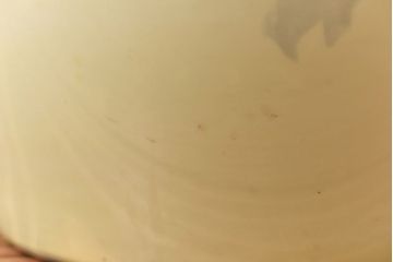 アンティーク雑貨　ノリタケ・則武(日陶)　昭和初期　鮮やかな牡丹が美しい火鉢(鉢カバー)(1)