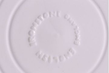 イギリス製　English Ironstone　ユニークなプレート(ステーキ皿)(2)