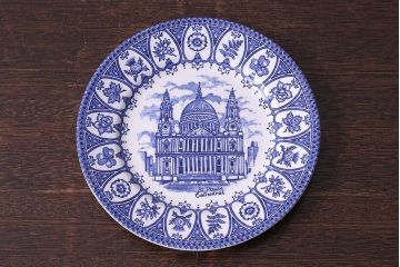 イギリス製　チャールズ皇太子とダイアナ妃 メモリアルプレート(皿)