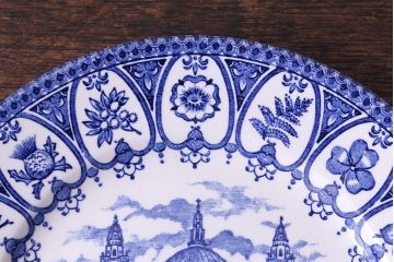 イギリス製　チャールズ皇太子とダイアナ妃 メモリアルプレート(皿)