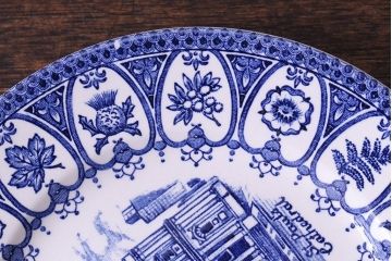 イギリス製　チャールズ皇太子とダイアナ妃 メモリアルプレート(皿)