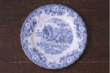 イギリス製　JOHNSON BROS(ジョンソン・ブラザーズ)　絵画のようなプレート(皿)(1)