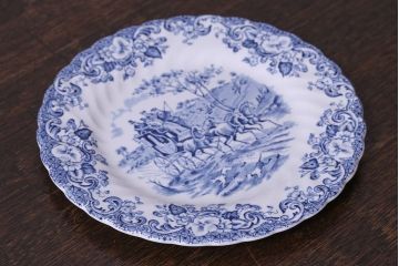 イギリス製　JOHNSON BROS(ジョンソン・ブラザーズ)　絵画のようなプレート(皿)(1)