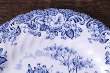 イギリス製　JOHNSON BROS(ジョンソン・ブラザーズ)　絵画のようなプレート(皿)(1)