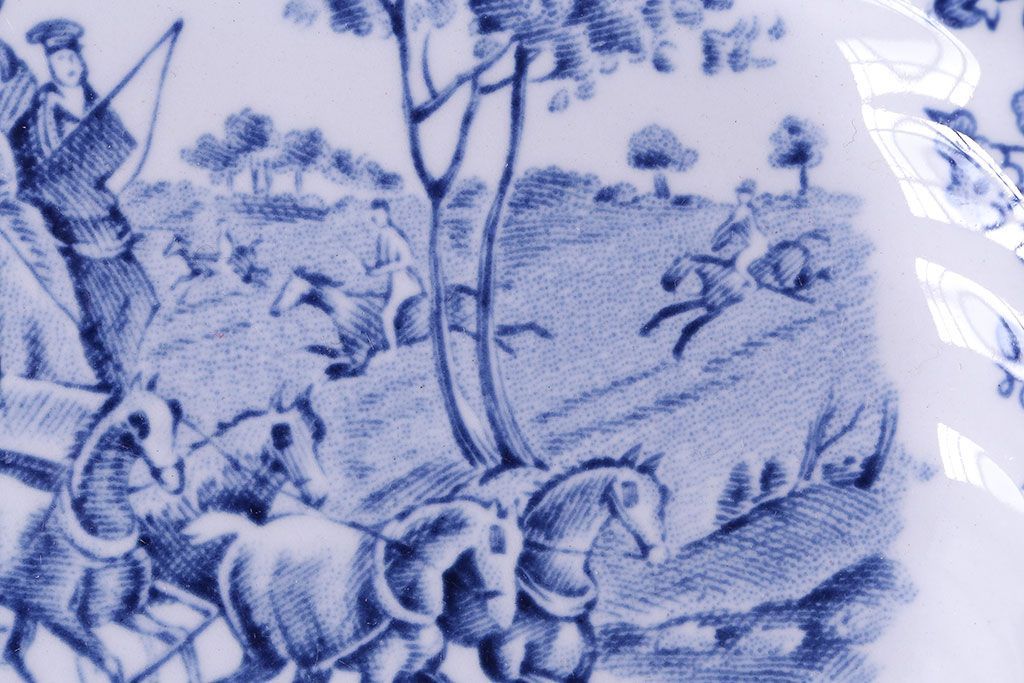 イギリス製　JOHNSON BROS(ジョンソン・ブラザーズ)　絵画のようなプレート(皿)(1)