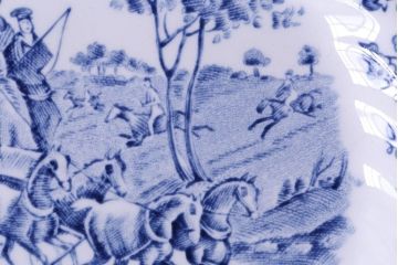 イギリス製　JOHNSON BROS(ジョンソン・ブラザーズ)　絵画のようなプレート(皿)(1)