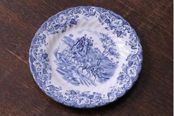 イギリス製　JOHNSON BROS(ジョンソン・ブラザーズ)　絵画のようなプレート(皿)(2)