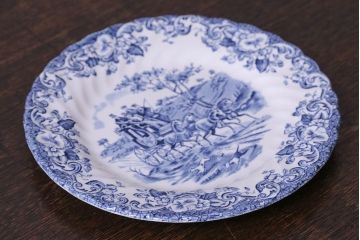 イギリス製　JOHNSON BROS(ジョンソン・ブラザーズ)　絵画のようなプレート(皿)(2)