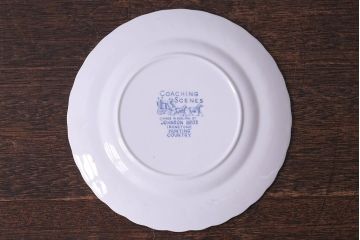 イギリス製　JOHNSON BROS(ジョンソン・ブラザーズ)　絵画のようなプレート(皿)(2)
