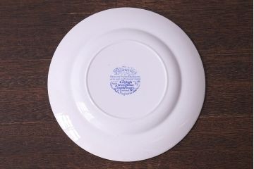 イギリス　Iron stone(アイアンストーン)　可憐な絵柄のディナープレート(大皿、洋食器)(2)