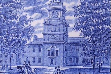 アンティーク雑貨　中古　イギリスWedgwood(ウェッジウッド)　細かな絵柄が目を引く記念プレート(洋食器、大皿)