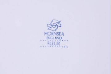 アンティーク雑貨　イギリスビンテージ　HORNSEA(ホーンジー)　FLEUR(フルール)　プレート(皿)