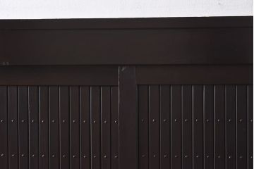 アンティーク家具　和製アンティーク　和モダンにぴったりの近江水屋箪笥(食器棚、キャビネット、戸棚)