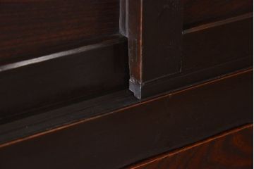 アンティーク家具　和製アンティーク　和モダンにぴったりの近江水屋箪笥(食器棚、キャビネット、戸棚)