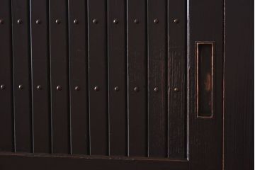 アンティーク家具　和製アンティーク　和モダンにぴったりの近江水屋箪笥(食器棚、キャビネット、戸棚)