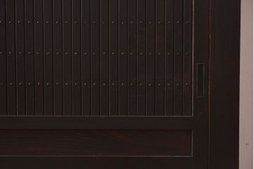 アンティーク家具　和製アンティーク　和モダンにぴったりの近江水屋箪笥(食器棚、キャビネット、戸棚)