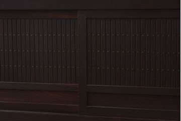 アンティーク家具　和製アンティーク　和モダンにぴったりの近江水屋箪笥(食器棚、キャビネット、戸棚)