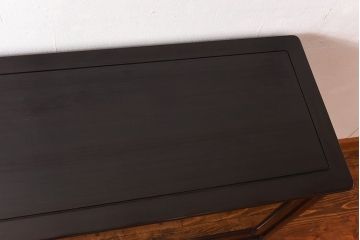 中古　黒檀材(唐木)　上質な和の雰囲気を演出するサイドボード(収納棚、飾り棚)(定価約46万円)