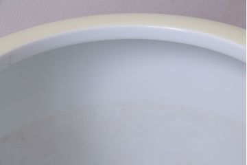 アンティーク雑貨　ノリタケ・則武(日陶) 　和の雰囲気漂う竹の図の火鉢(手あぶり、鉢カバー)