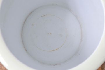 アンティーク雑貨　ノリタケ・則武(日陶) 　和の雰囲気漂う竹の図の火鉢(手あぶり、鉢カバー)