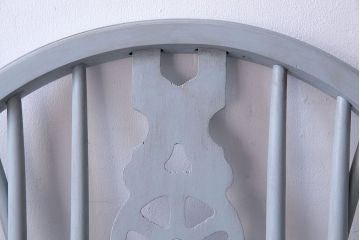 ヴィンテージ家具　ビンテージ　淡いカラーのアンティークペイントチェア(椅子)