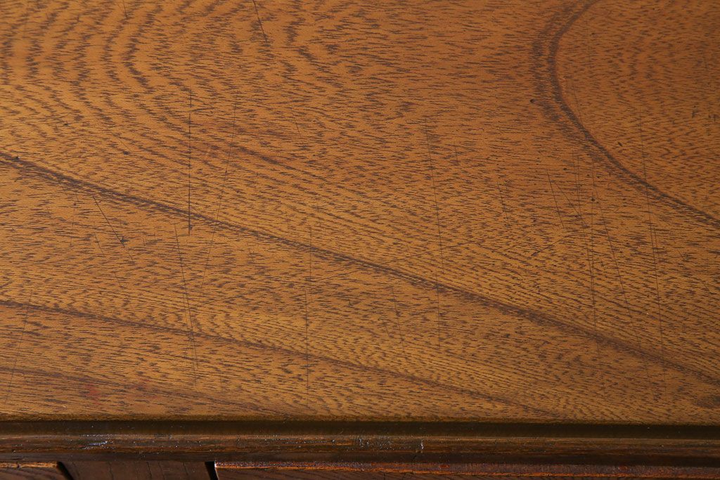 レトロ家具　昭和レトロ　栓材製　学習机にもおすすめのコンソールテーブル(平机、在宅ワーク、在宅用デスク、サイドテーブル)