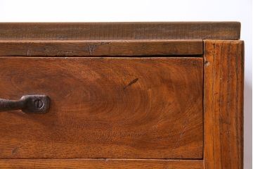 レトロ家具　昭和レトロ　栓材製　学習机にもおすすめのコンソールテーブル(平机、在宅ワーク、在宅用デスク、サイドテーブル)