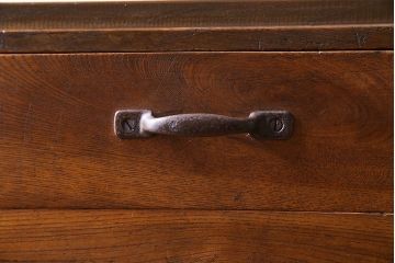 レトロ家具　昭和レトロ　栓材製　学習机にもおすすめのコンソールテーブル(平机、在宅ワーク、在宅用デスク、サイドテーブル)