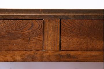 レトロ家具　昭和レトロ　栓材製　学習机にもおすすめのコンソールテーブル(平机、在宅ワーク、在宅用デスク、サイドテーブル)