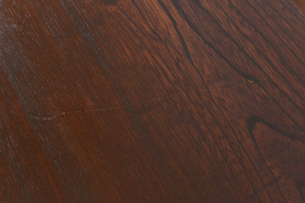 アンティーク家具　和製アンティーク　古い木の質感が味わい深いコンソールテーブル(平机)