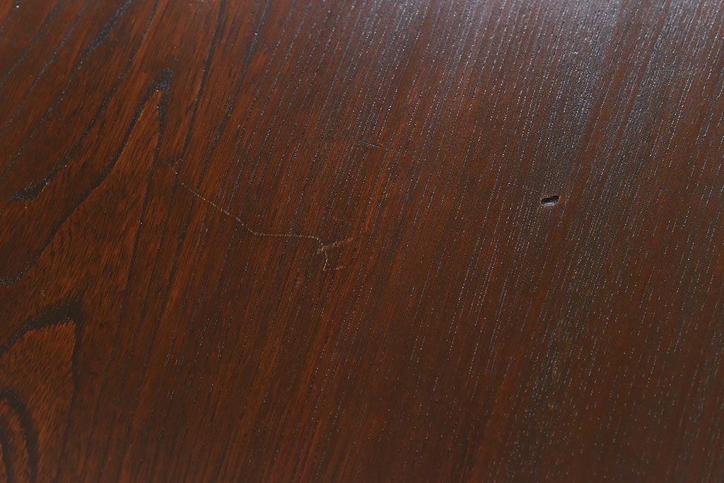 アンティーク家具　和製アンティーク　古い木の質感が味わい深いコンソールテーブル(平机)