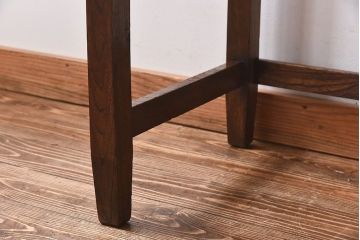 アンティーク家具　和製アンティーク　古い木の質感が味わい深いコンソールテーブル(平机)