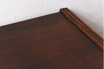 アンティーク家具　イギリスアンティーク　オーク材の杢目が美しいカードケース(引き出し、チェスト、小物収納、図書館、図書室)