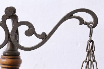 アンティーク雑貨　ビンテージ　イタリア製　味わいのある風合いが魅力の天秤(はかり)