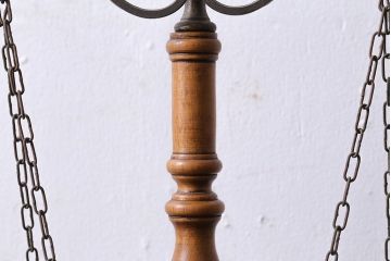 アンティーク雑貨　ビンテージ　イタリア製　味わいのある風合いが魅力の天秤(はかり)