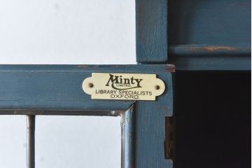【I様ご成約分】ペイント家具　レトロなスタッキングブックケース(本箱、収納棚)