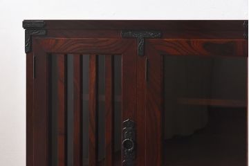 中古美品　岩谷堂箪笥　No.746　覚山サイドボード(収納棚、タンス)(定価約60万円)