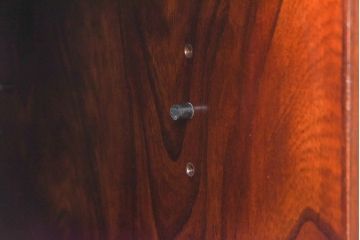 中古美品　岩谷堂箪笥　No.746　覚山サイドボード(収納棚、タンス)(定価約60万円)