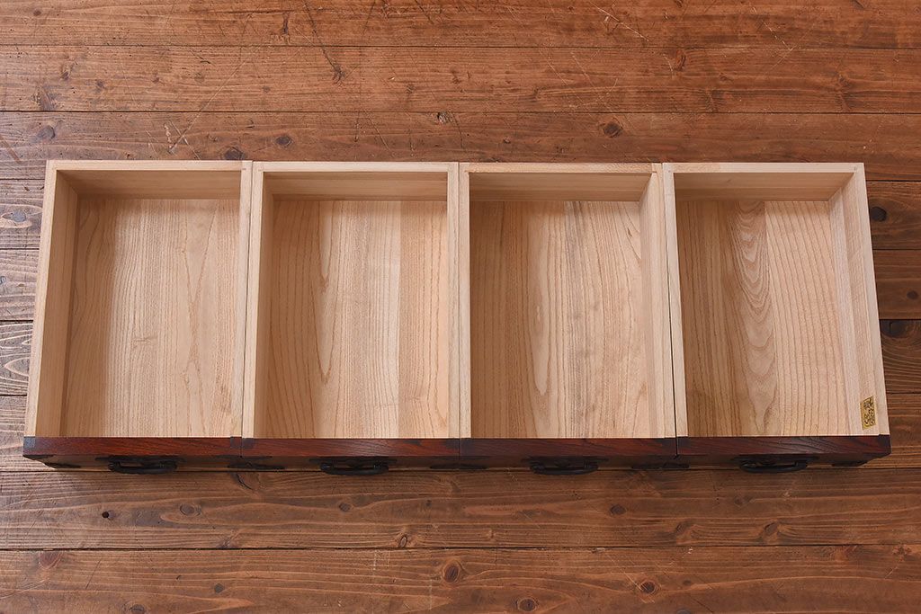 中古美品　岩谷堂箪笥　No.746　覚山サイドボード(収納棚、タンス)(定価約60万円)