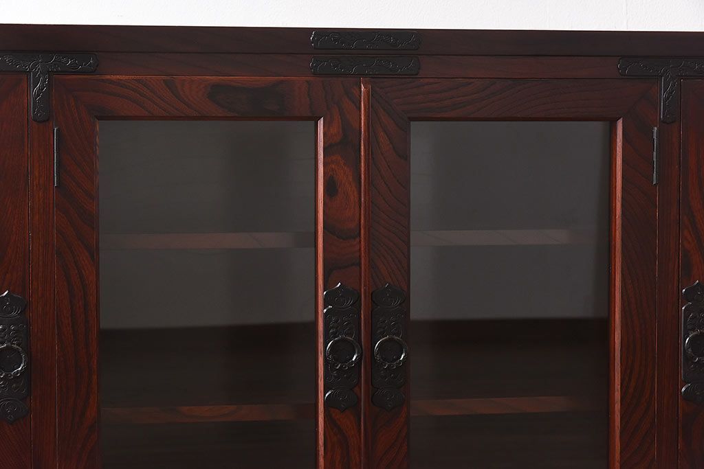 中古美品　岩谷堂箪笥　No.746　覚山サイドボード(収納棚、タンス)(定価約60万円)